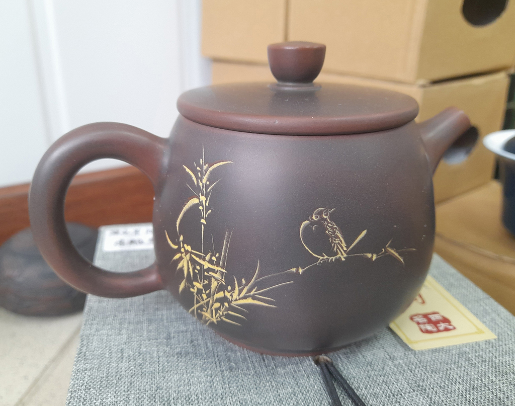 Глиняный чайник из Циньчжоу, Гуанси "Отпечаток". Price: ₽10,340 rub.
