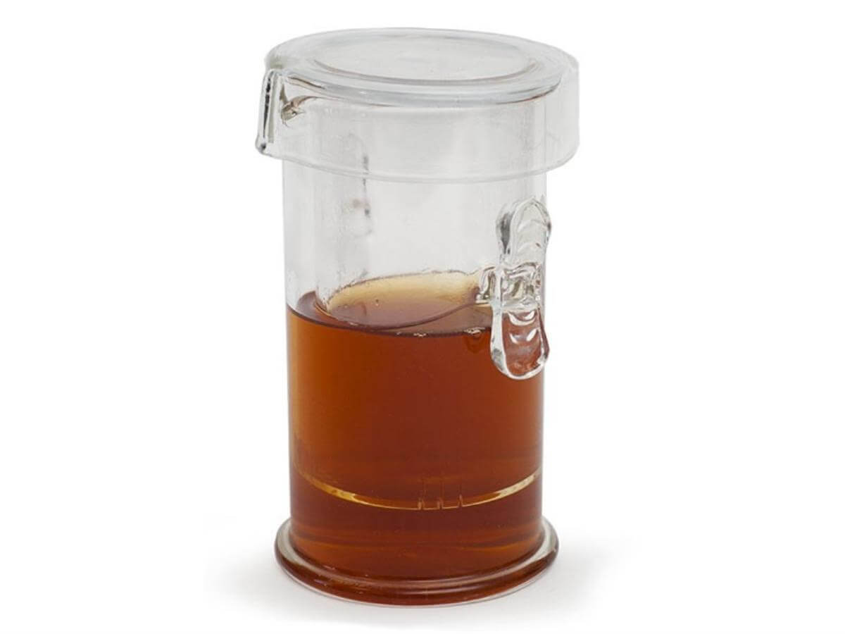 Glass flask with flat ears, 230 ml.. Цена: ₽800 руб.