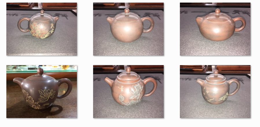 Clay teapots from Guangxi Clay teapots from Guangxi