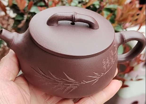 Чайник из исинской глины мастера Линь Ючжэнь «Бамбучок». Price: ₽6,420 rub.