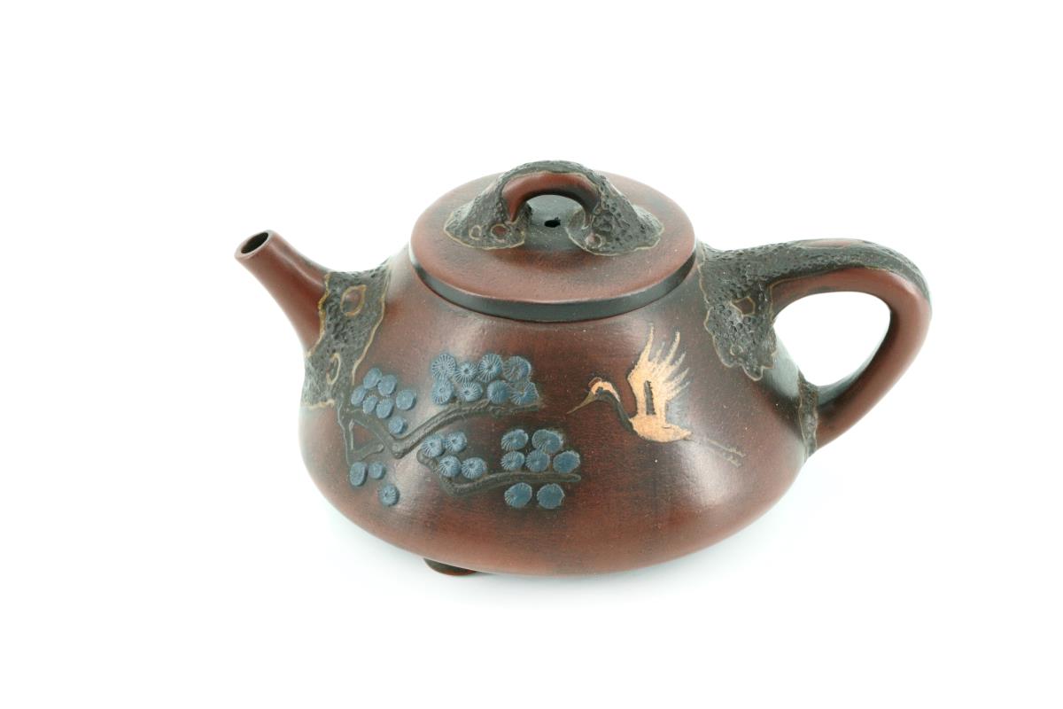 Глиняный чайник "Полёт журавля". Price: ₽5,780 rub.
