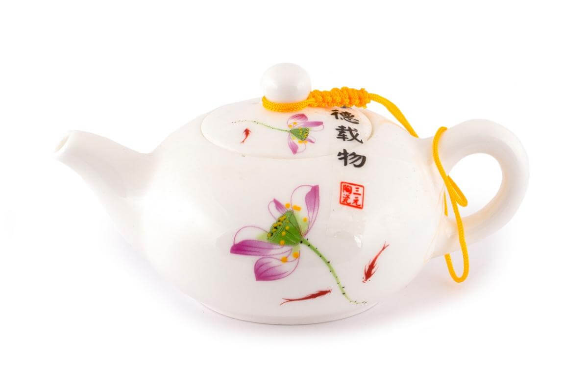 Чайник керамический «Карпы и лотос», 220 мл.. Price: ₽1,280 rub.
