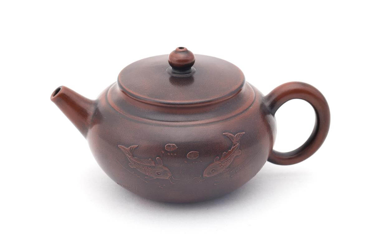 Чайник из исинской глины мастера Линь Ючжэнь «Подводный мир», 200 мл. Price: ₽5,610 rub.