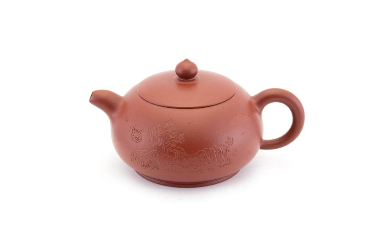 Чайник из исинской глины «Сельская жизнь», 195 мл.. Price: ₽6,100 rub.