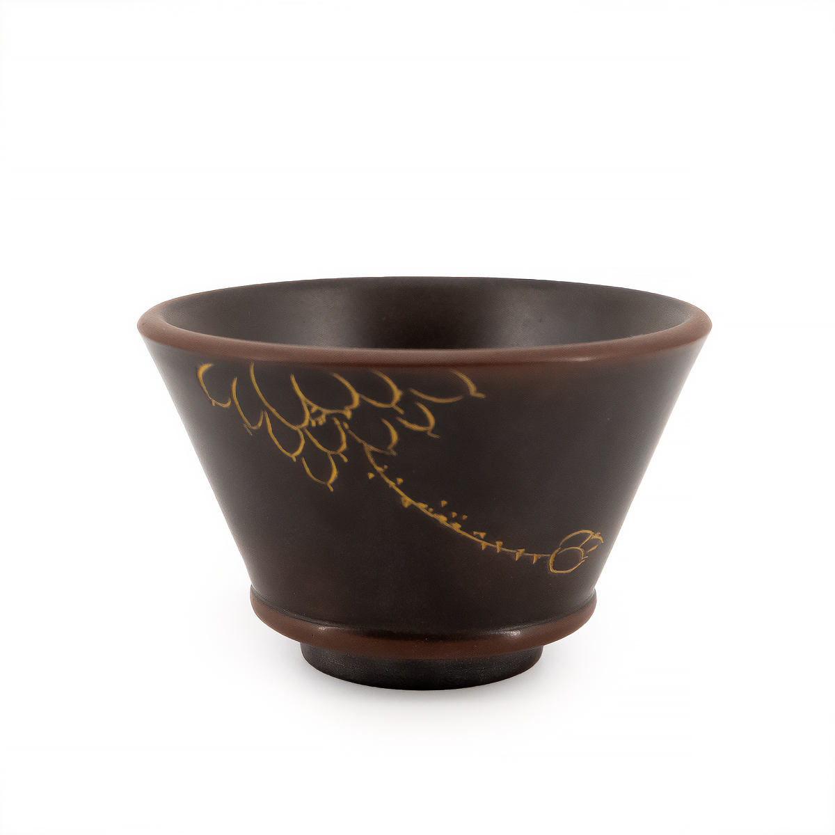 Глиняная пиала из из Циньчжоу, Гуанси  "Кувшинка" | 茶杯. Price: ₽2,510 rub.