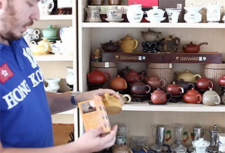 Online store Tea Line. A look inside the Krasnoyarsk office.