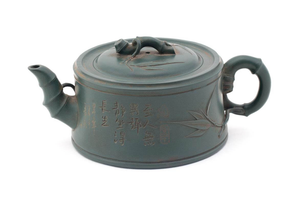 Исинский глиняный чайник "Малахит" мастер Ин Хуаюй, 475 мл. Price: ₽32,550 rub.