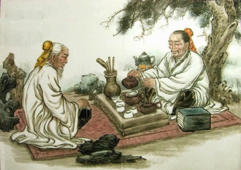 Immortals over a cup of tea: Legends of Fa Yao, Dan Qiuzi and Huang Shanjun|Articles about tea