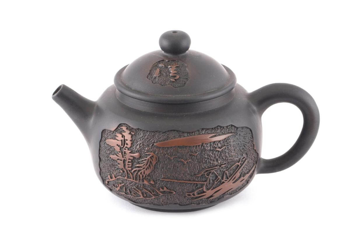 Чайник из Цзяньшуй «Рыбалка на реке Тачун». Price: ₽14,200 rub.