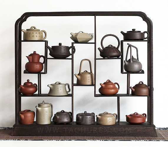 18 forms of Manshen teapots 18 форм чайников Маншэня