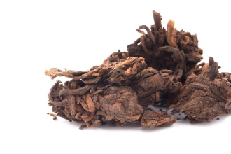 Loose Leaf Pu-erh Tea - Шу пуэр 2012 г. "Лао ча тоу" (Старые чайные головы), 