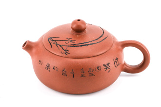 Глиняный чайник "Цветочная комета". Price: ₽2,020 rub.