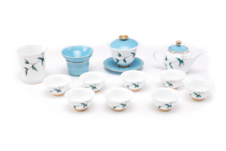 Discounted tea set “Leaf”. Price: ₽30,470 rub.