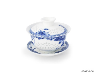 Гайвань из рисового фарфора «Лоза» 160 мл.. Price: ₽870 rub.