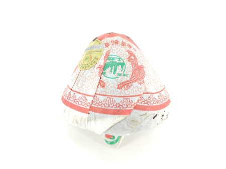 Pressed Rip Pu-erh Tea - Шу пуэр 2012 г. "Улянь Шань" марки "Тулинь" гриб 250 г, 
