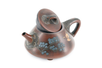 Глиняный чайник "Полёт журавля". Price: ₽5,780 rub.