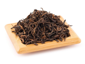 Loose Leaf Pu-erh Tea - Шу пуэр 2015 г. "Бай хао гунтин" (Дворцовый номер 100)