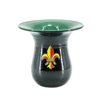 Mates, black ceramic vessel for Mate, 200 ml.. Price: ₽1,540 rub.