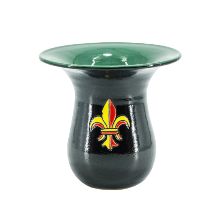 Mates, black ceramic vessel for Mate, 200 ml.. Price: ₽1,540 rub.