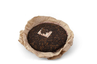 Pressed Rip Pu-erh Tea - Шу пуэр 2004 г. «Мусульманин» чайного дома «Динсин» 357 г, 