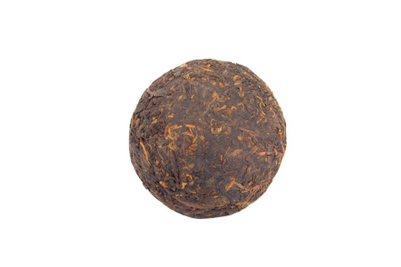 Pressed Rip Pu-erh Tea - Шу пуэр 2019 г. завода «Цицай фэнхуан» гнездо 100 г, 