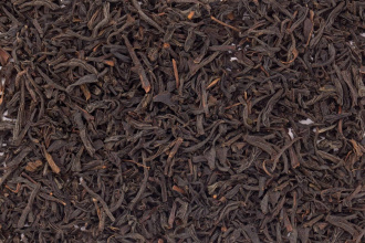 Indian and Ceylon Tea - Black large-leaf tea from the plantations of the city of Gurue in the province of Zambezia, Mozambique, 