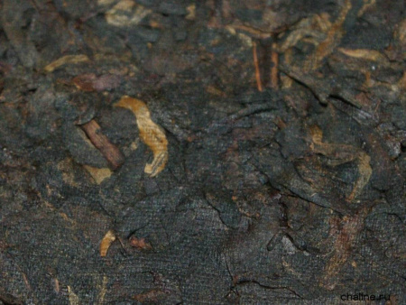 Pressed Rip Pu-erh Tea - Шу пуэр 2007 г. марки «Чжунча», 100 г, 