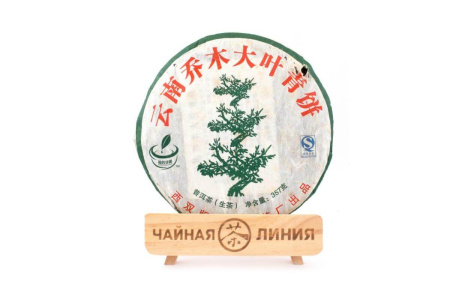 Pressed Raw Pu-erh Tea - Шэн пуэр «Пурпурный» 357 г, 