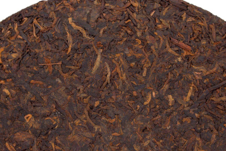 Pressed Rip Pu-erh Tea - Шу пуэр «Бада Шань» 2014 года завода «Чжоуши», 357 гр., 