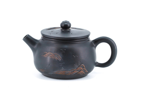 Jianshui, Yunnan clay teapot "Oil Landscape", 180 ml. Price: ₽13,390 rub.