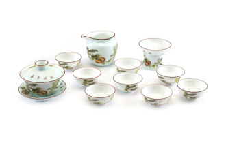 Чайный сервиз "Птички на веточке". Price: ₽9,910 rub.