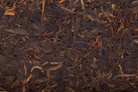 Pressed Raw Pu-erh Tea - Sheng pu-erh 2013 "T8653" brand "Pine and Crane" from the "Xiaguan" plant, cake 357 g, 