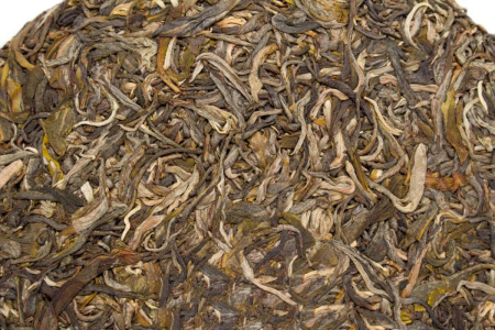 Chaline Pu-erh Tea - Шэн пуэр 2018 г. «Бада да шу» марки «Чайная Линия» 357 г, 