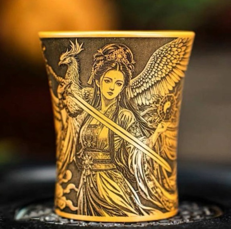 Пиала авторская ручной работы "Предначертание", 35 мл | 茶杯. Price:  rub.