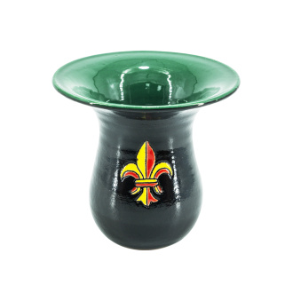 Mates, black ceramic vessel for Mate, 200 ml.. Price: ₽1,540 rub.