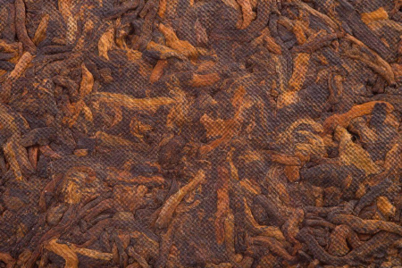 Pressed Rip Pu-erh Tea - Шу пуэр 2014 г. «Лаошу цзинья гунча» марки «Кайшуньхао» 357 г, 