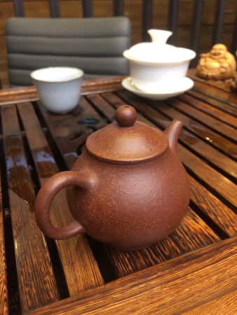 Yixing clay teapot "Maiden's Secret" by master Gao Wenyi, 130 ml.. Price: ₽21,570 rub.