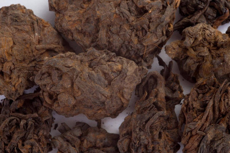 Loose Leaf Pu-erh Tea - Шу пуэр 2006 г. «Лао ча тоу» (Старые чайные головы), 