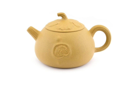 Yixing clay teapot "Pumpkin" by master Gao Wenyi, 250 ml.. Price: ₽19,870 rub.