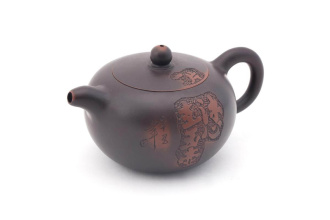 Исинский глиняный чайник «Патина» мастер Ин Хуаюй, 210 мл.. Price: ₽5,780 rub.