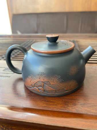 Глиняный чайник Цзяньшуй, Юньнань «Пейзаж», 150 мл. Price: ₽11,920 rub.