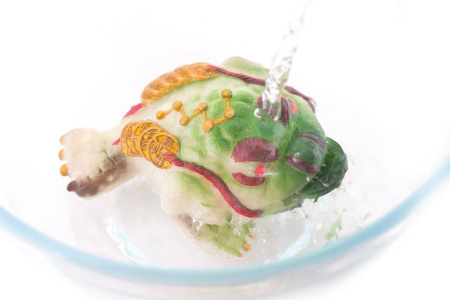 "Нефритовая жаба малая", чайная игрушка. Price: ₽1,420 rub.