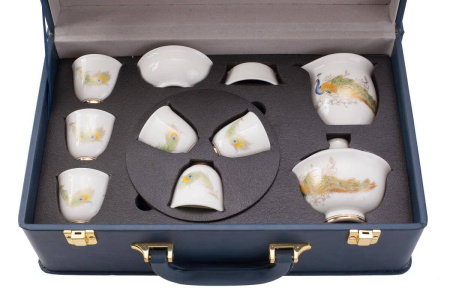 Чайный сервиз "Павлиньи перья". Price: ₽25,960 rub.