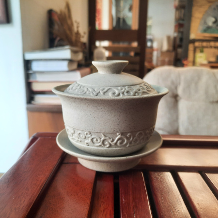 Гайвань глиняная "Горельеф", 160 мл.. Price: ₽950 rub.