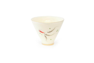Пиала фарфоровая "Рыбки вокруг лотоса", 80 мл. | 茶杯. Price: ₽500 rub.