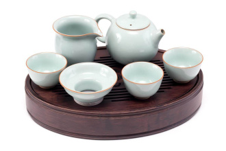 Чайный селадоновый сервиз "Чайный путь". Price: ₽26,960 rub.