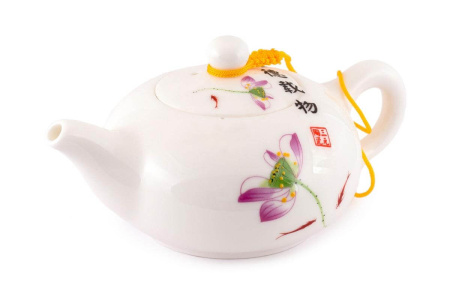 Чайник керамический «Карпы и лотос», 220 мл.. Price: ₽1,280 rub.