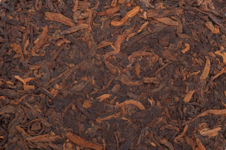Pressed Rip Pu-erh Tea - Шу пуэр 2018 г. завода «Жунь син» из Куньмина бинча 100 г, 