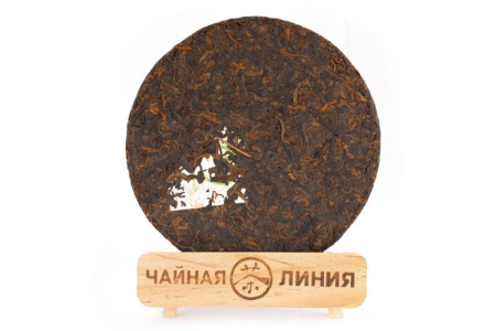 Chaline Pu-erh Tea - Шу пуэр 2019 г. «Просветление» марки «Чайная Линия» 357 г, 