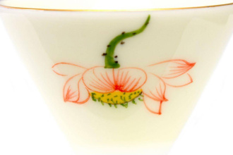 Пиала фарфоровая "Лотос", 80 мл. | 茶杯. Price: ₽500 rub.